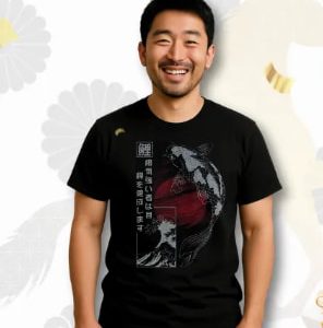 Camisetas de moda oriental