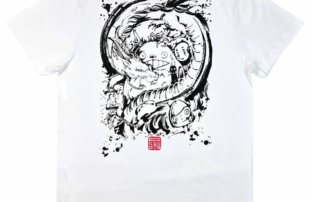 camiseta de anime masculina com estampa