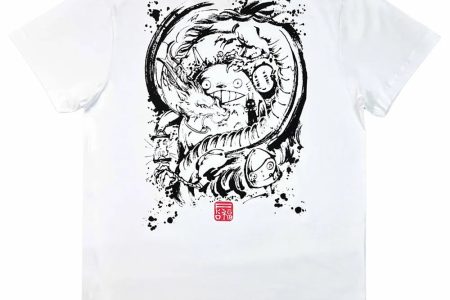 camiseta de anime masculina com estampa
